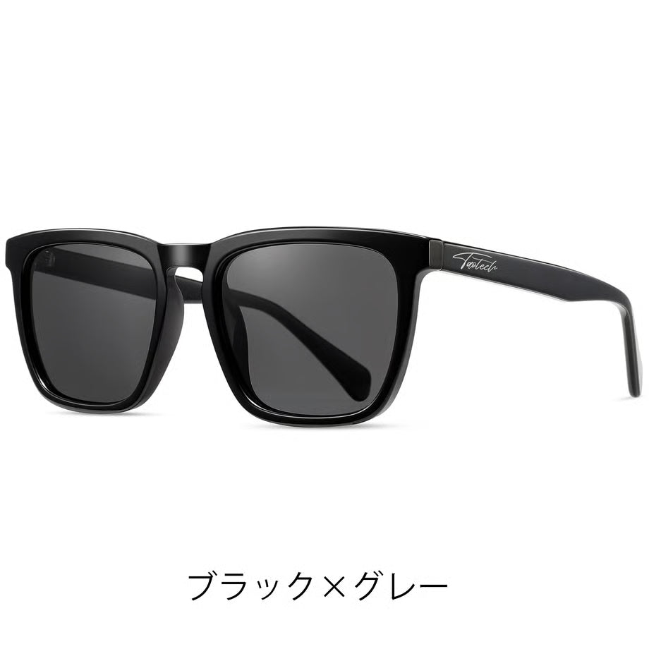 【色: 艶ブラック】[TaoTech] 偏光サングラス UV400紫外線 反射光 楽天市場】【TaoTech】偏光サングラス UV400紫外線 反射光 強光