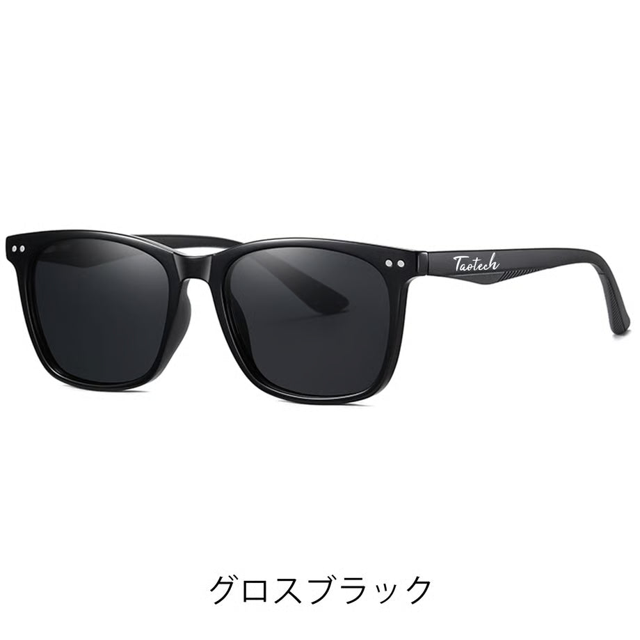 【色: 艶ブラック】[TaoTech] 偏光サングラス UV400紫外線 反射光 楽天市場】【TaoTech】偏光サングラス UV400紫外線 反射光 強光