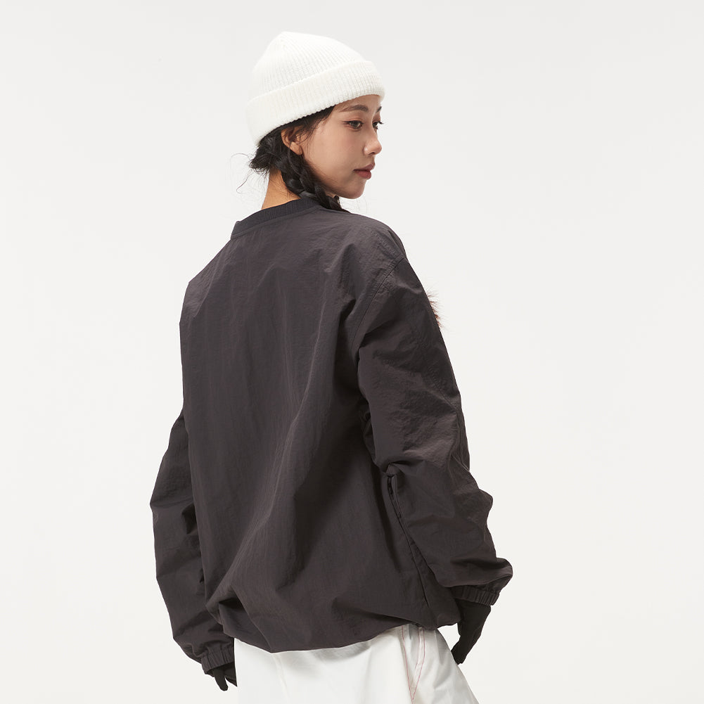 シャカシャカストリングプルオーバー