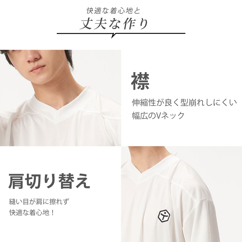 ドライTシャツ　ビッグロゴ
