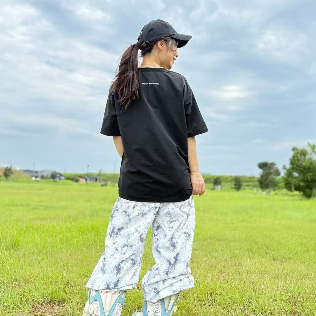 シャカシャカストリングTシャツ