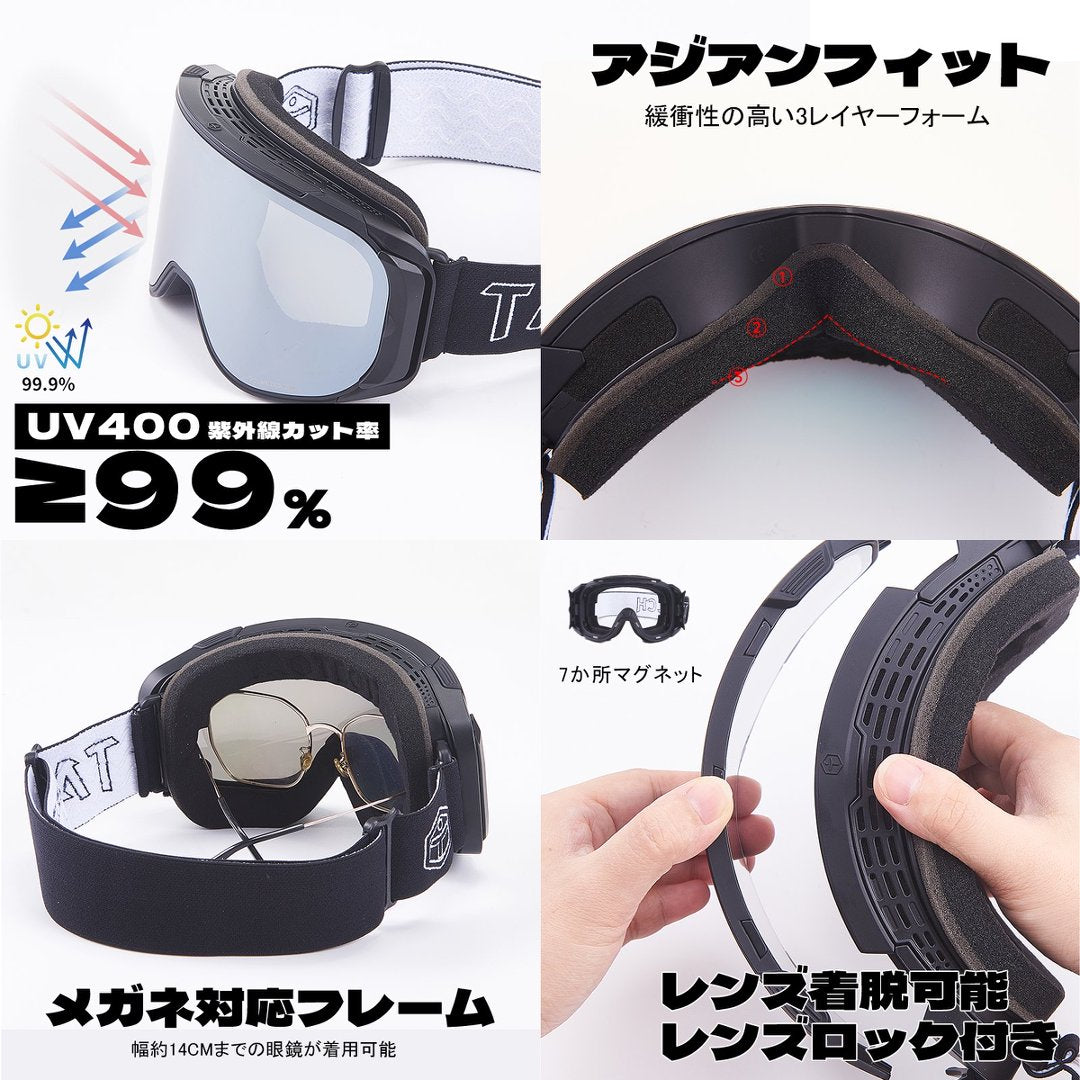 偏光レンズロックゴーグル