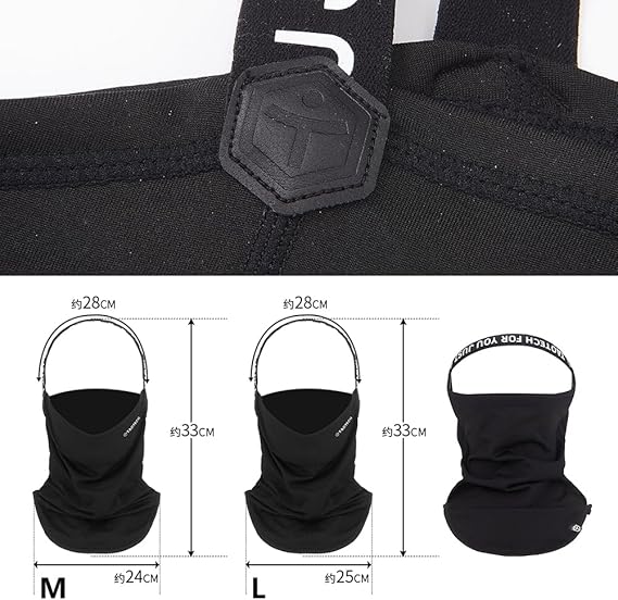 小顔バラクラバ　ミルクシルク