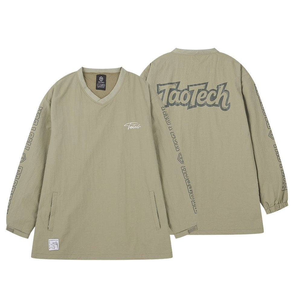 シャカシャカVネック　プルオーバー