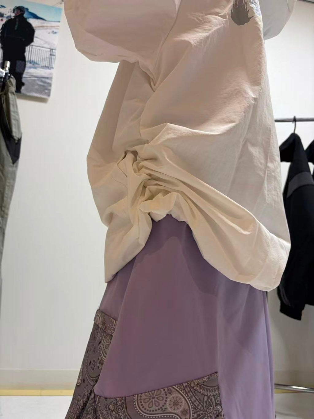 シャカシャカフーディー　ビッグロゴ