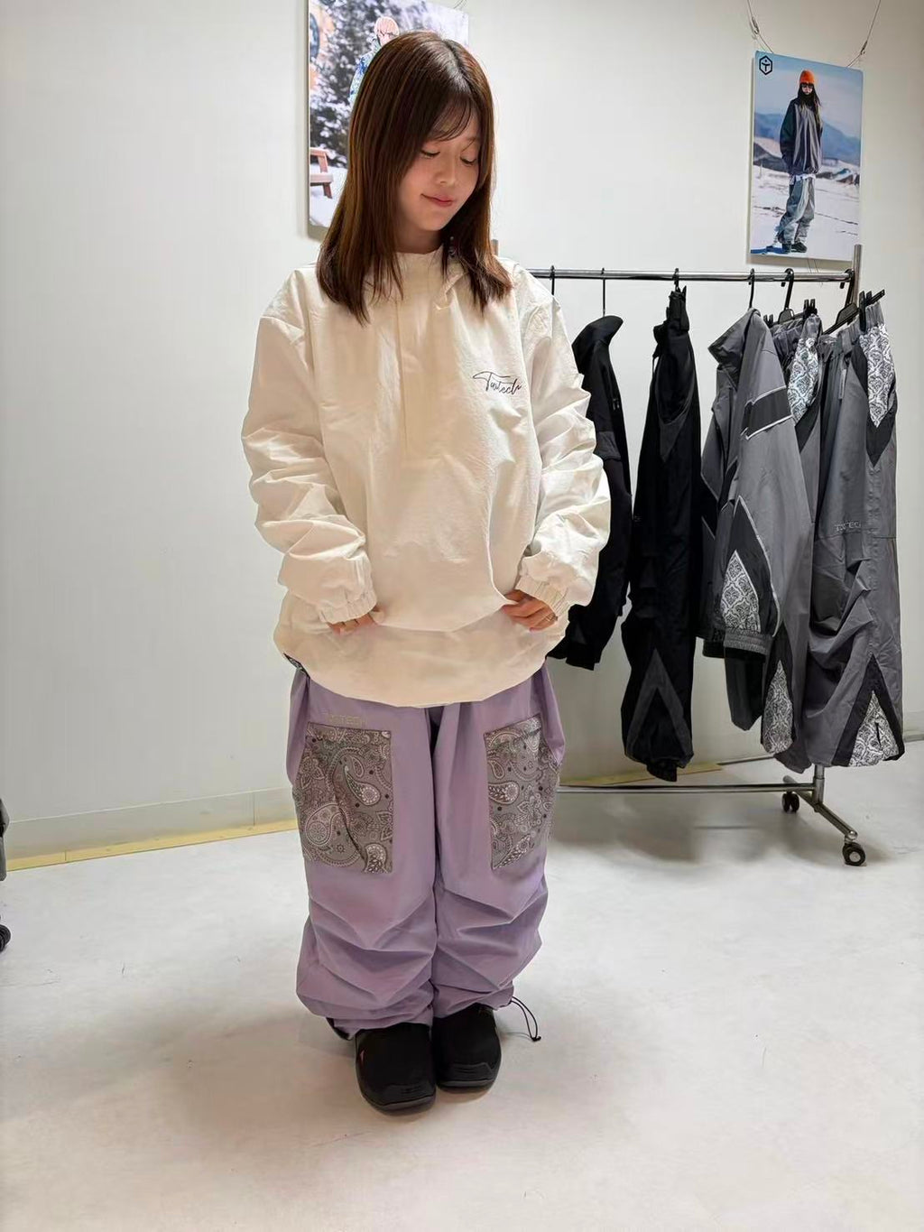シャカシャカフーディー　ビッグロゴ