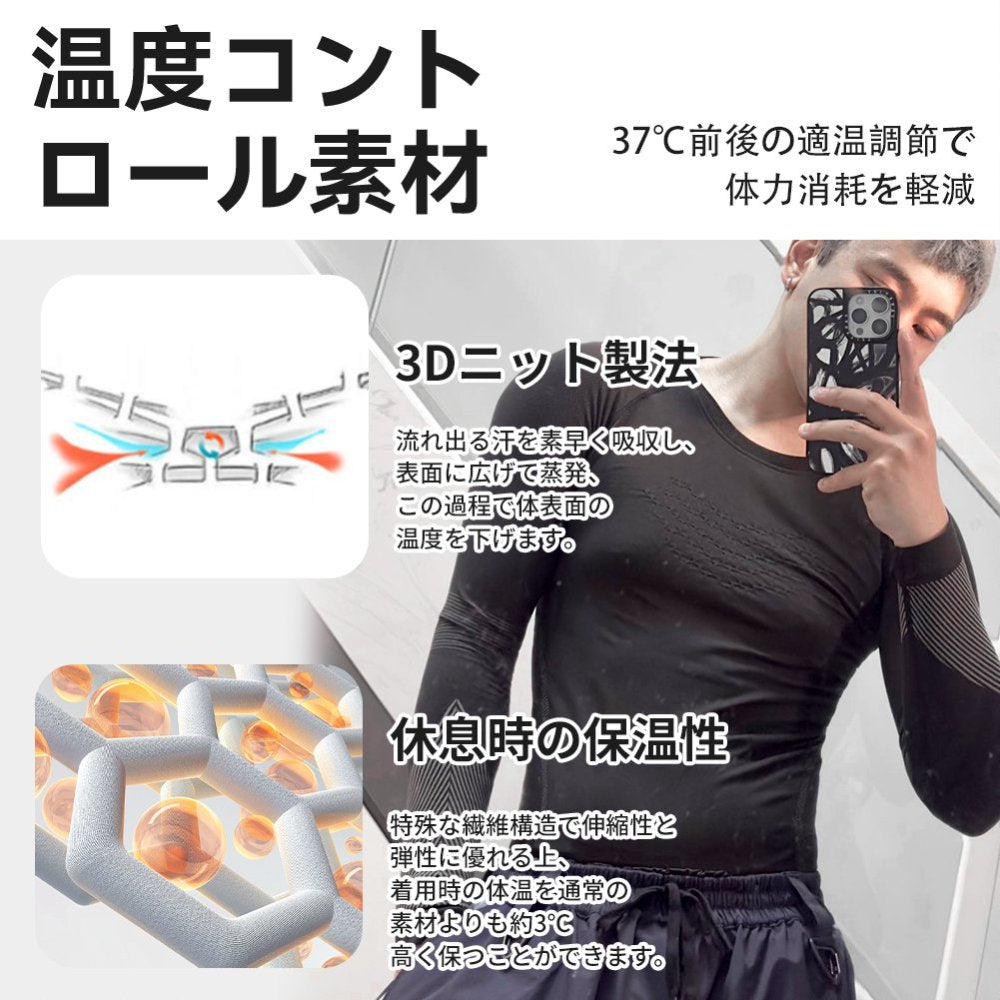 薄手コンプレッションインナーセット