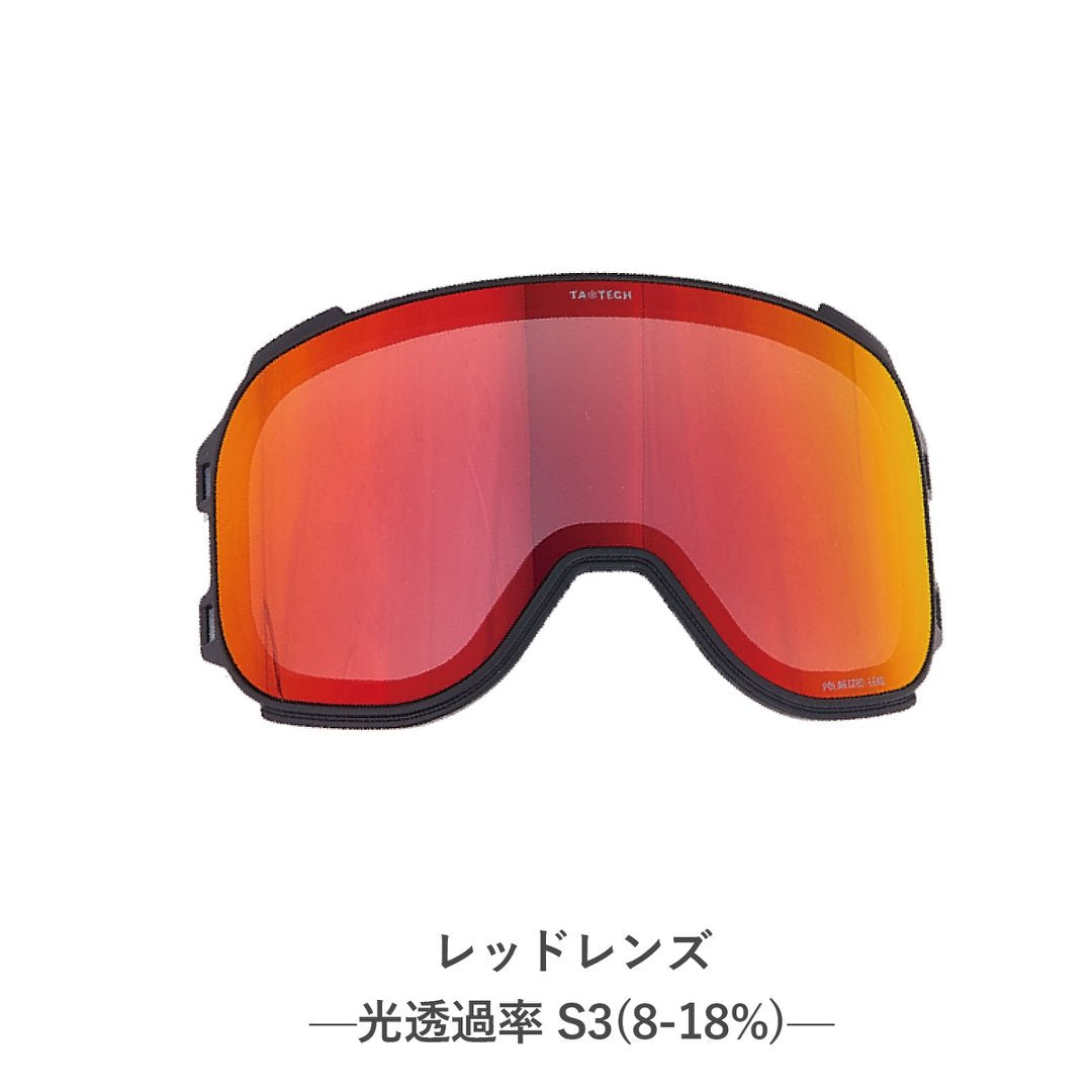 偏光レンズロックゴーグル用交換レンズ　単品