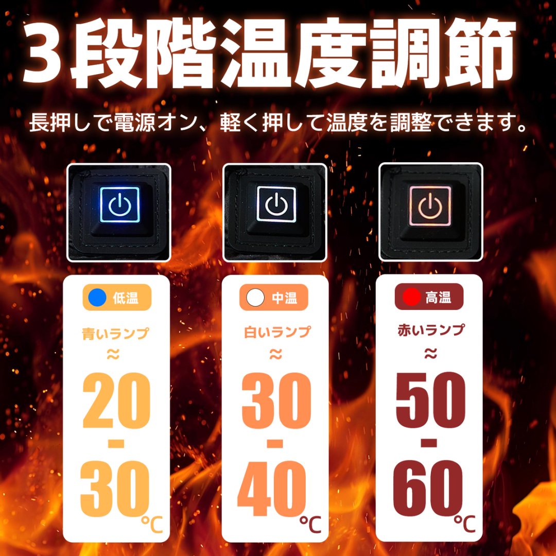 ミドルレイヤーヒータージャケット