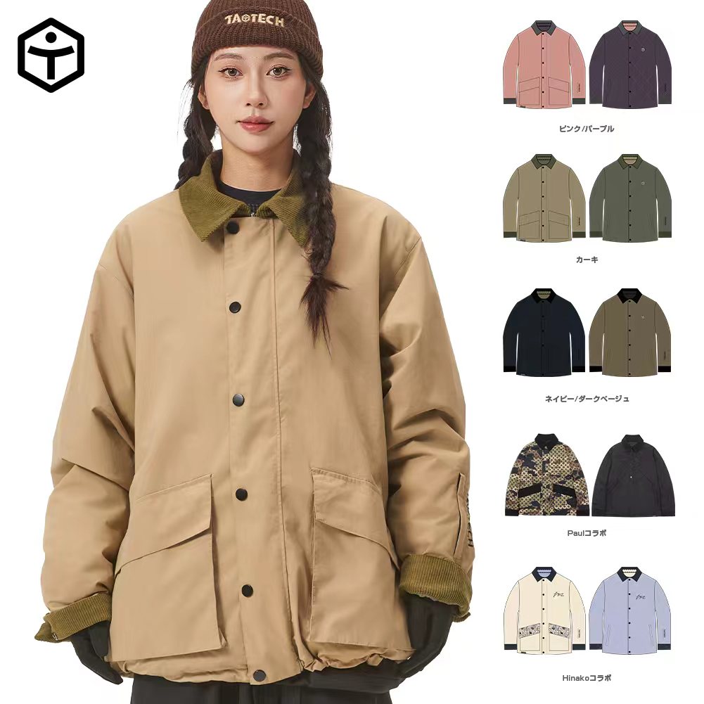 HAYATEコラボ TaoTech3Lジップアップジャケット25-26 ▷3L ジップアップジャケット ライダーHAYATEコラボモデル