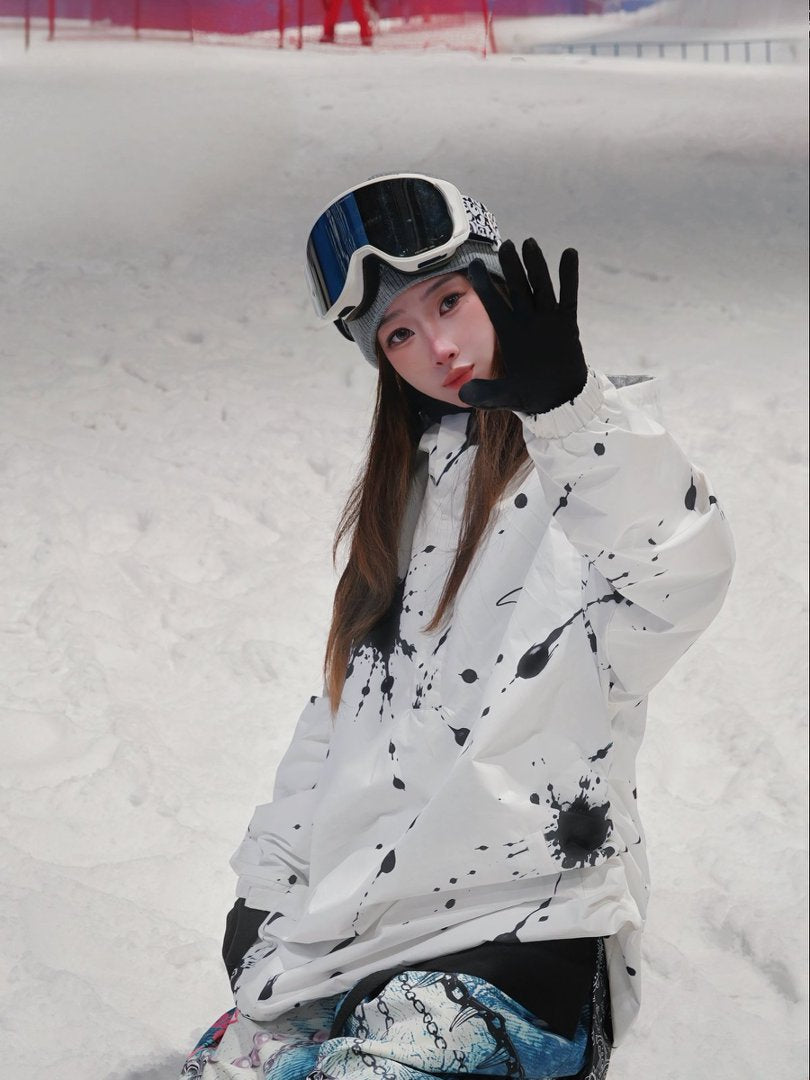 シャカシャカVネック　プルオーバー