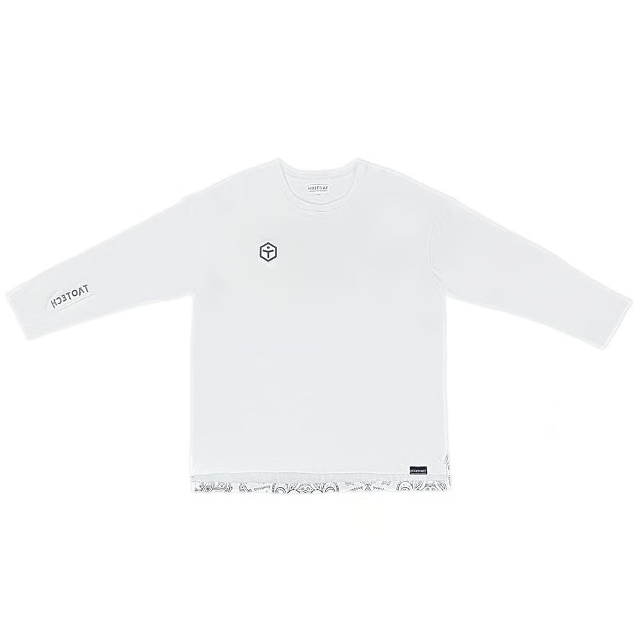 ロングスリーブＴ(ペイズリー切り替え)