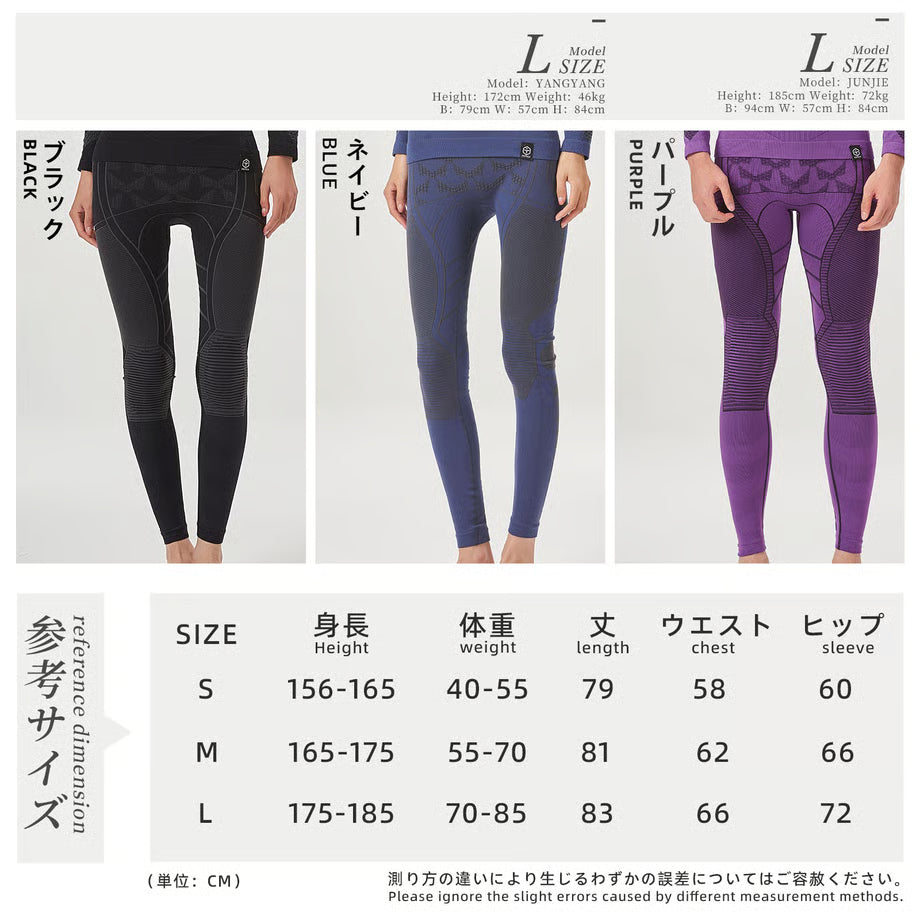 着圧コンプレッションインナー上下セット