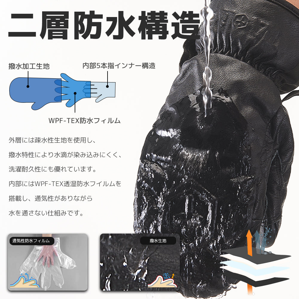 【予約★11月中旬入荷予定】レザーグローブ