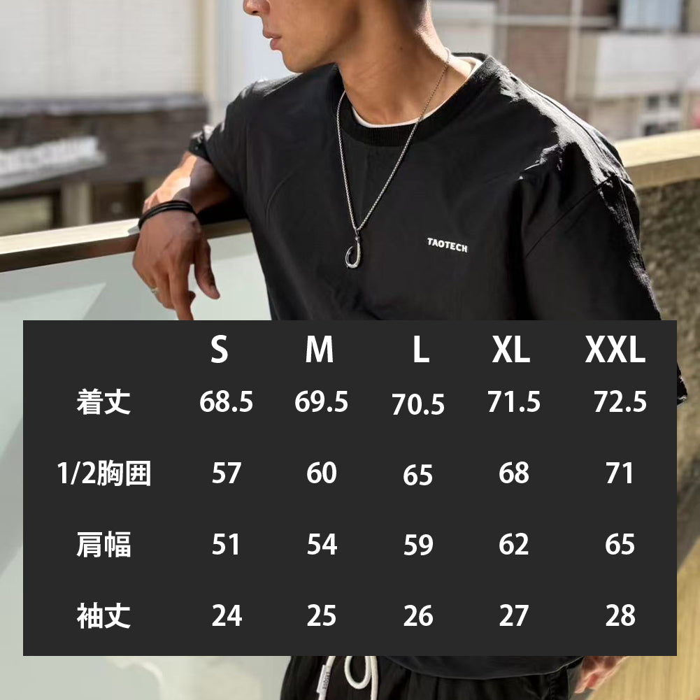 シャカシャカストリングTシャツ
